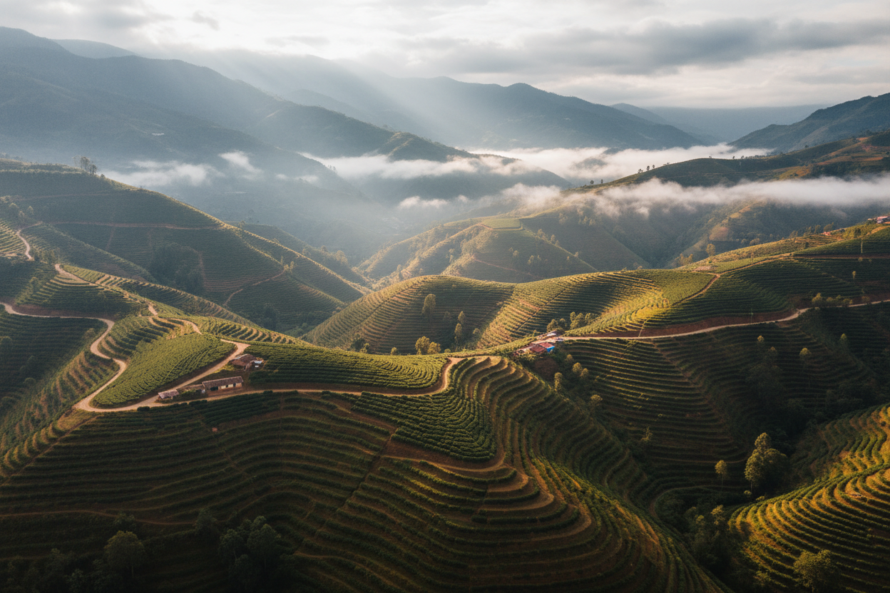 Peru fermă Cajamarca Anzi
